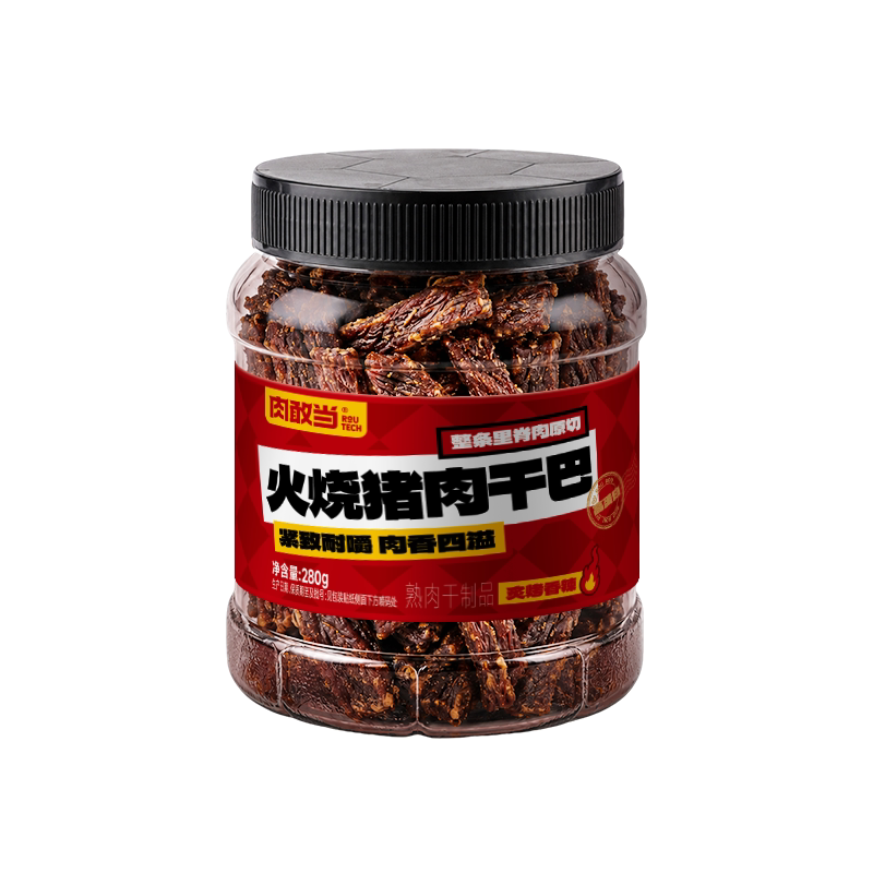 肉敢当火烧猪肉干巴280g/罐