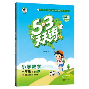53天天练六年级下册上册全套语文数学英语小学同步练习册外研北师大西师人教版一课一练5.3五三期末试卷小儿郎测评卷题课外阅读书