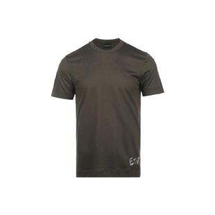 【自营】EMPORIO ARMANI/阿玛尼男士26春夏休闲莱赛尔短袖T恤男款