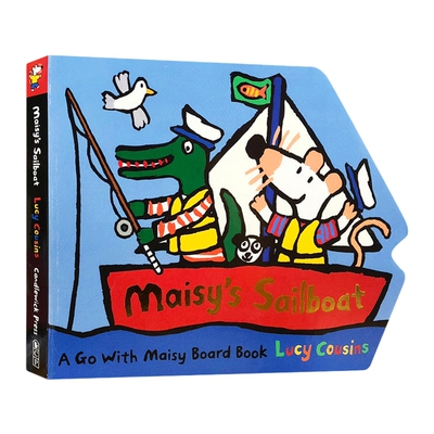 英文原版 Maisy's Sailboat 小鼠波波的帆船 绘本纸板书 儿童启蒙早教阅读 英文版 进口英语原版书籍