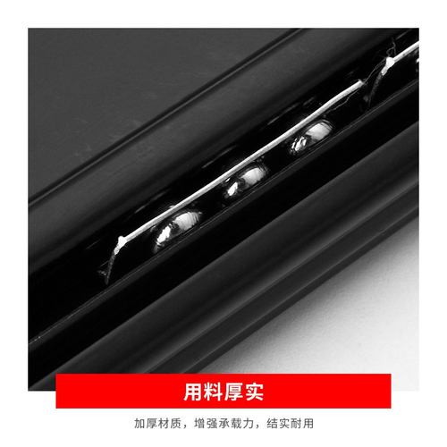 厂家直销静音4510滑轨三节滑道抽屉承重机柜加厚轨道导轨衣柜房车