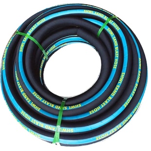 喷砂管耐磨橡胶13.16.19.25.32 38喷砂机沙管1.2寸冲砂耐磨橡胶管