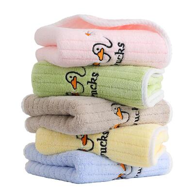 毛毛雨毛巾比纯棉吸水家用儿童