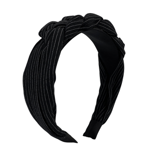 新款黑色条纹发卡复古简约百搭发箍女日常外戴高级感防滑压发头箍
