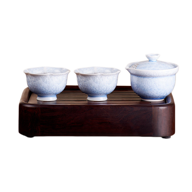 茶皇子结晶釉功夫茶具套装