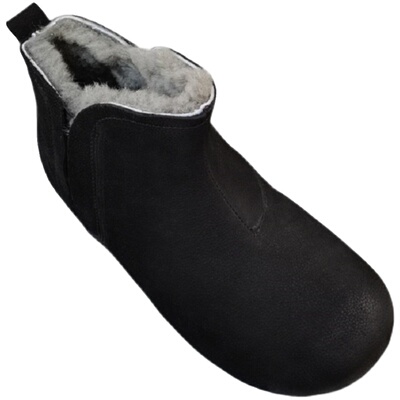 纯头层牛皮羊毛高帮东北大棉女鞋