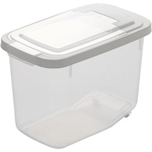 茶花米桶家用防虫防潮密封米箱装大米收纳盒面粉储存罐面桶食品级