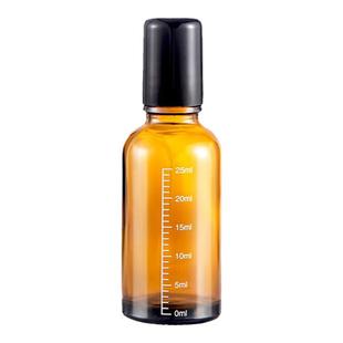 滚珠分装瓶走珠上药器避光精油瓶香水分装瓶玻璃空药酒甘油瓶子