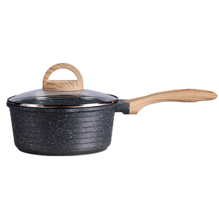 Jeetee吉特麦饭石小奶锅不粘锅泡面锅宝宝辅食锅雪平锅煮奶小汤锅