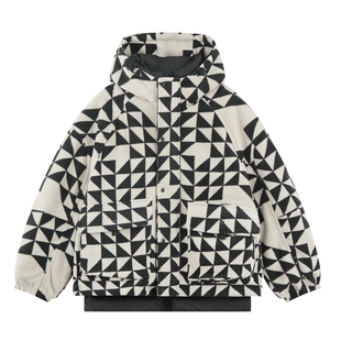 【一衣三穿】ei童装儿童保暖羽绒服2025冬装新款轻薄羽绒服两件套