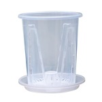 透明青山控根盆兰花水苔蝴蝶兰专用花盆塑料透气镂空大号花盆家用