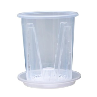 透明青山控根盆兰花水苔蝴蝶兰专用花盆塑料透气镂空大号花盆家用