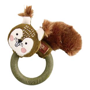 GiGwi贵为猫玩具磨牙木天蓼毛绒响纸发声逗猫自嗨幼猫咪解闷神器