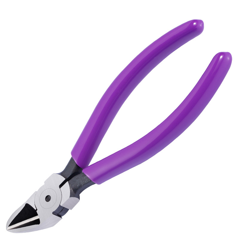 拓伏锐进口水口钳专业45度斜口钳斜嘴钳子剪钳电子钳顶切钳 6英寸