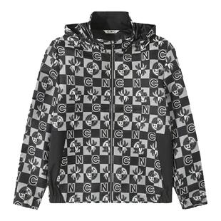 CNC品牌男装春秋新款夹克男轻奢潮流满印logo时尚休闲百搭外套男