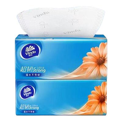 维达大包抽纸100抽加厚3层