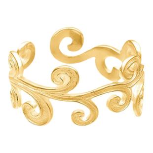 梵灵原创小众设计师款云卷云舒戒指S925纯银新中式指环文艺复古