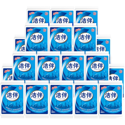 洁伴柔韧取式460g*24包卫生纸