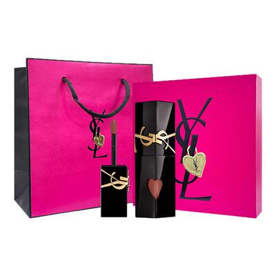 YSL圣罗兰黑管镜面唇釉610礼盒装