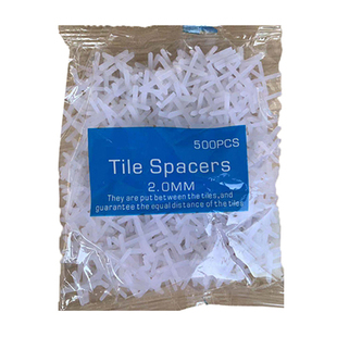 瓷砖十字卡塑料卡子500粒瓷砖十字架1.5mm2mm3mm贴地砖定位留缝卡