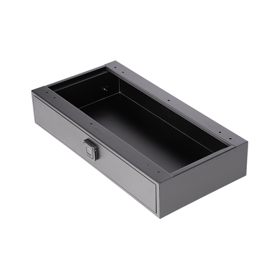 桌下指纹密码抽屉收纳盒