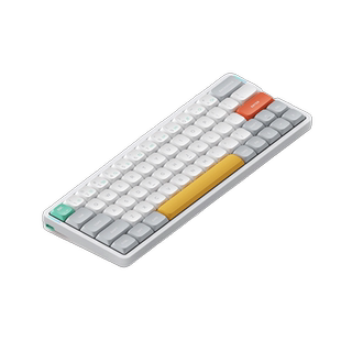 NuPhy Air60 V2矮轴机械键盘三模蓝牙静音mac客制化便携小配列盘