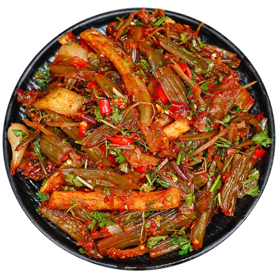 云南德宏老坛叫头八宝袋装腌菜