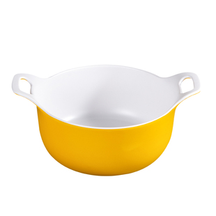 网红麻辣烫专用碗创意螺狮粉碗商用米线面碗双耳汤碗密胺仿瓷餐具