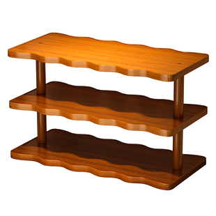 杯子收纳置物架桌面水杯架非实木吧台摆放架家用餐桌小型整理架子