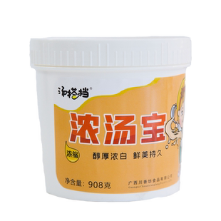 川香坊厂家直销浓汤宝半固态调味酱煮面煮粉家用调味酱908g一瓶