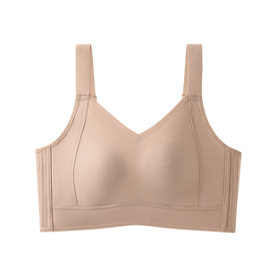 束胸内衣女大胸显小胸薄款全罩杯无痕收副乳聚拢上托防下垂文胸罩