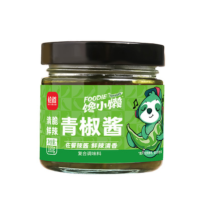 烩道青椒酱辣椒酱贡菜香辣拌饭酱