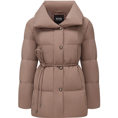 波司登官方鹅绒冬季女短款羽绒服