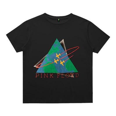 oldschool摇滚乐队字母印花短袖t