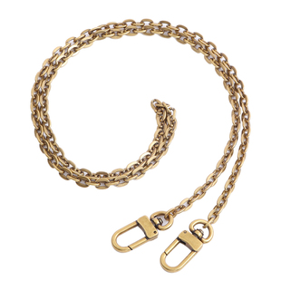 做旧古金色链条 适用lv麻将包肩带斜挎腋下包链子替换包带子配件