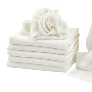 婴儿纱布口水巾竹纤维毛巾吸水纯棉宝宝手帕手绢儿童方巾超柔超软