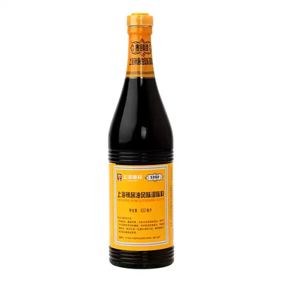 上海梅林泰康黄牌辣酱油630ml/瓶装炸猪排鸡排春卷蘸料家用佐餐