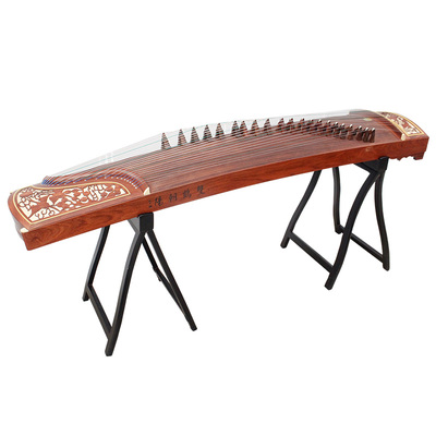 敦煌古筝694dq双鹤朝阳荷花