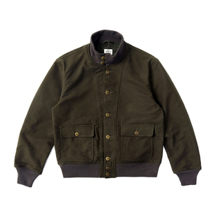 A.C.E.浮生出品 moleskin 重磅 A1飞行夹克