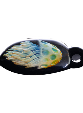 宇宙玻璃宝石七夕情人节礼物吊坠