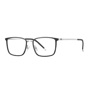 施洛华超轻舒适型钛架商务方框眼镜框设计师手造款近视镜架SP1180