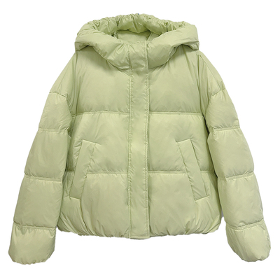 漫舞精灵韩版短款连帽洋气羽绒服