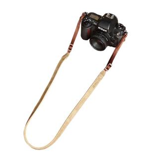 cam-in真皮单反微单相机背带 复古文艺相机斜跨肩带挂脖挂绳cs183