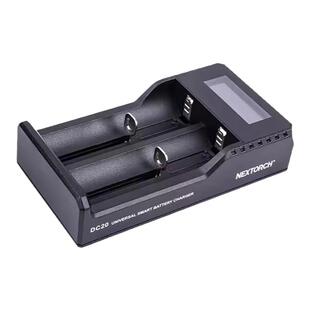 纳丽德DC20智能双槽充电器21700/18650/16340/14500电池充电器