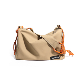 VAOPER潮牌大容量斜挎包男休闲单肩包运动包女大容量挎包通勤包包