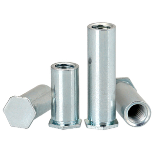 盲孔压铆螺母柱BSO-M2M3M4M5M6压铆螺柱*7-30底孔4.2/6.0/7.2/8.8