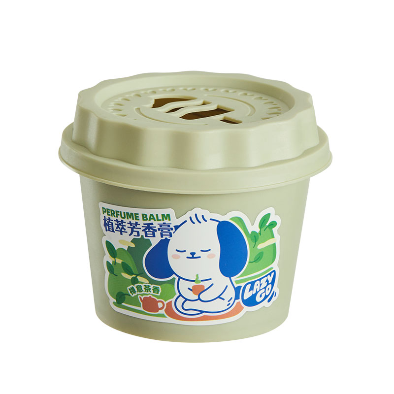 LazyGo植萃芳香膏厕所车载卫生间室内家用持久香薰膏空气清新剂