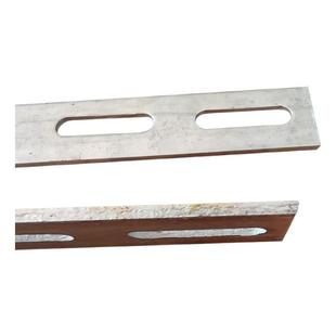 扁铁冲孔加厚开孔扁钢铁条接地扁铁条热镀锌扁铁带孔扁铁钢条带孔