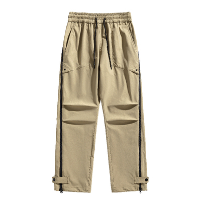 吉普冲锋裤男款春秋季机能登山裤