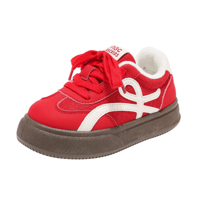 abckids冬季加绒保暖阿甘鞋